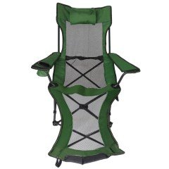 FUNKY CHAIRS Lazy 3 Pozisyonlu Yatabilen Kamp Sandalyesi Yeşil
