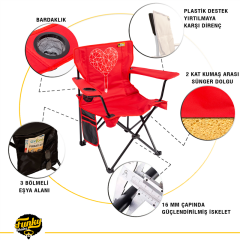 FUNKY CHAIRS V2 Love Lüks Kamp Sandalyesi