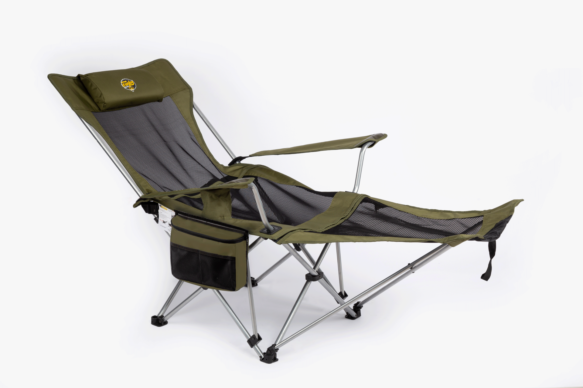 FUNKY CHAIRS Lazy 3 Plus Yatabilen Kamp Sandalyesi Haki