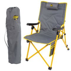 FUNKY CHAIRS Comfort 3 Kademeli Katlanabilir Kamp Sandalyesi - Sarı