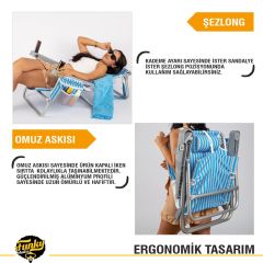 FUNKY CHAIRS Beach Star Plaj Şezlong Sandalye