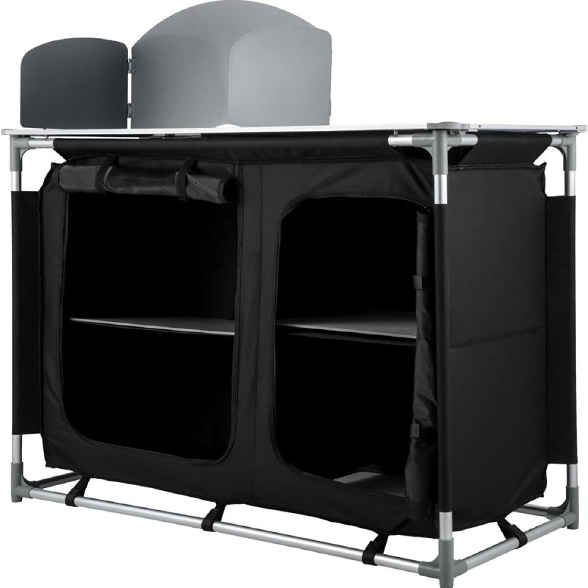 FUNKY CHAIRS Portatif Alüminyum Kamp Mutfak Tezgahı