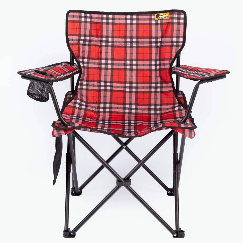 FUNKY CHAIRS V2 Royal Ekose Lüks Kamp Sandalyesi