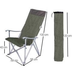 FUNKY CHAIRS Relax Alüminyum Kamp Sandalyesi