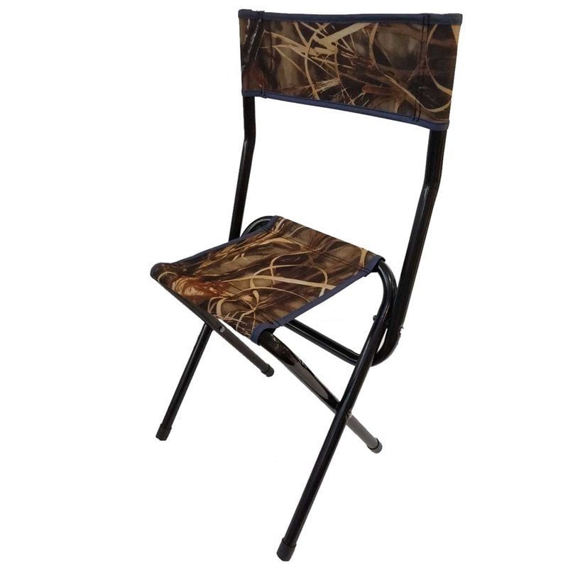 FUNKY CHAIRS Sırt Destekli̇ Kamp Taburesi̇ - Kamuflaj