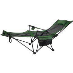 FUNKY CHAIRS Lazy 3 Pozisyonlu Yatabilen Kamp Sandalyesi Yeşil