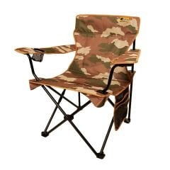 FUNKY CHAIRS V2 Askeri Kamuflaj Lüks Kamp Sandalyesi