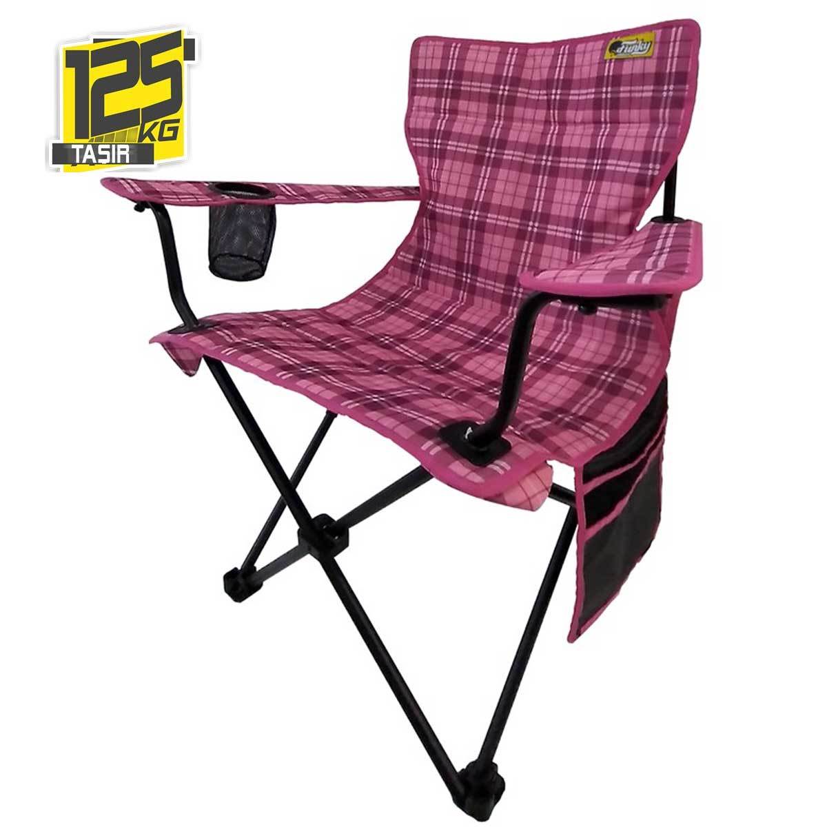 FUNKY CHAIRS V2 Lady Pink Lüks Kamp Sandalyesi
