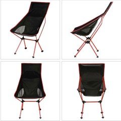 FUNKY CHAIRS Ultralight High 1180 gr Katlanır Kamp Sandalyesi Kırmızı