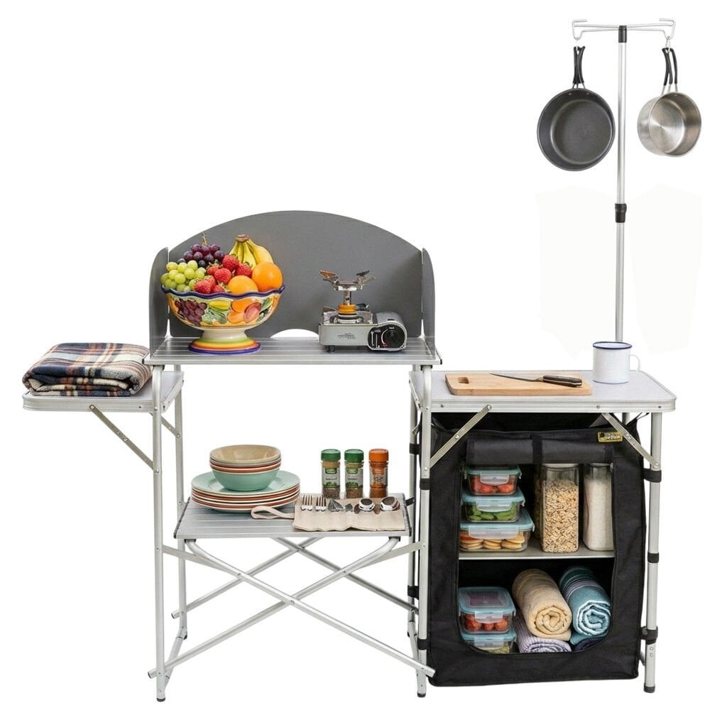 FUNKY CHAIRS Katlanabilir Portatif Kamp Mutfağı