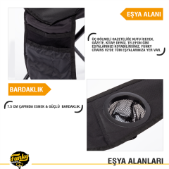 FUNKY CHAIRS V2 Pike Lüks Kamp Sandalyesi