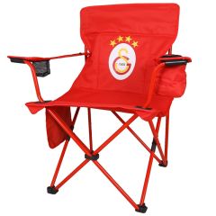 FUNKY CHAIRS Galatasaray Lisanslı Katlanabilir Kamp Sandalyesi Buzluklu