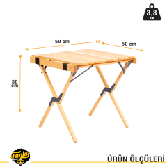 FUNKY CHAIRS Butterfly Ahşap Masa - Küçük