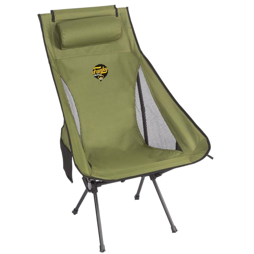 FUNKY CHAIRS Sky Ultralight Katlanabilir Kamp Sandalyesi - Haki Renk