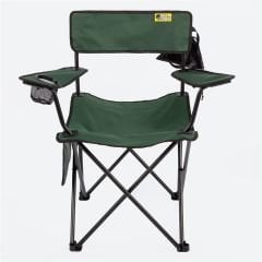 Funky Chairs Camper Katlanabilir Kamp Piknik Sandalyesi - Petrol Yeşili/Siyah