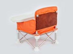 NANNY Deluxe Portatif Katlanabilir Mama Sandalyesi Turuncu