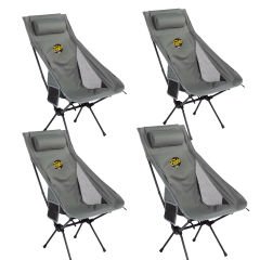 FUNKY CHAIRS Sky Ultralight Katlanabilir Kamp Sandalyesi 4'lü