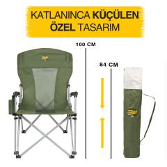 FUNKY CHAIRS Big Small Kamp Sandalyesi - Haki