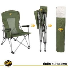 FUNKY CHAIRS Big Small Kamp Sandalyesi - Haki