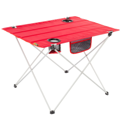 FUNKY CHAIRS Ultralight Katlanır Kamp Masası Kırmızı