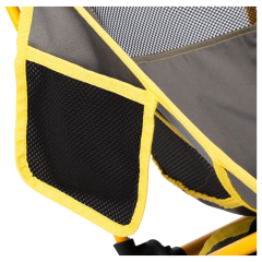 FUNKY CHAIRS Pratik Cepli/Çantalı Kamp Sandalyesi Gri