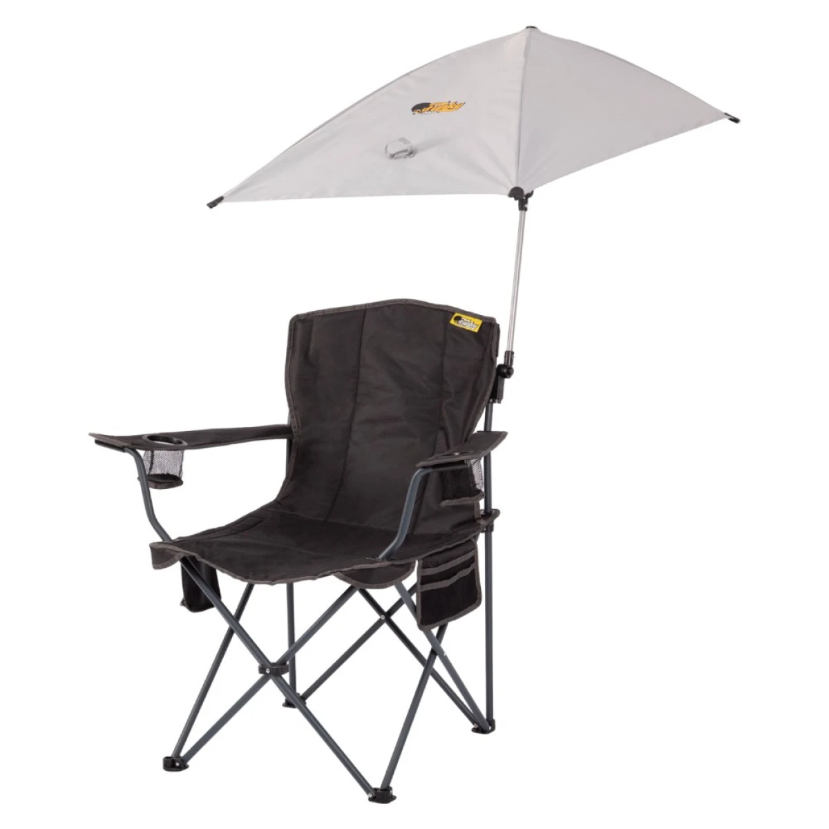 FUNKY CHAIRS Şemsiyeli Kamp Sandalyesi - Siyah