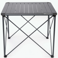 FUNKY CHAIRS Titanium Katlanabilir Çantalı Alüminyum Kamp ve Piknik Masası 68*68*58 - Füme
