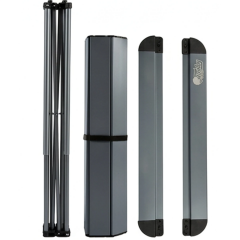 FUNKY CHAIRS Titanium Katlanabilir Çantalı Alüminyum Kamp ve Piknik Masası 68*68*58 - Füme