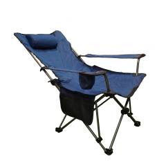 FUNKY CHAIRS Lazy 2 Pozisyonlu Yatabilen Kamp Sandalyesi - Mavi